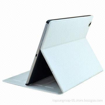 Good-quality Stylish Design PU + Fiber Velvet Cover for iPad 2/3/4